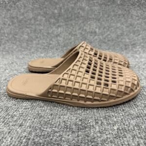 Lusso Cloud Women’s Rosa Slides in Malt Brown Low Profile Waterproof Mules 7